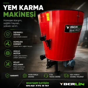1 m3 yem karma makinası fiyatları