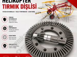 Helikopter tırmık dişlisi