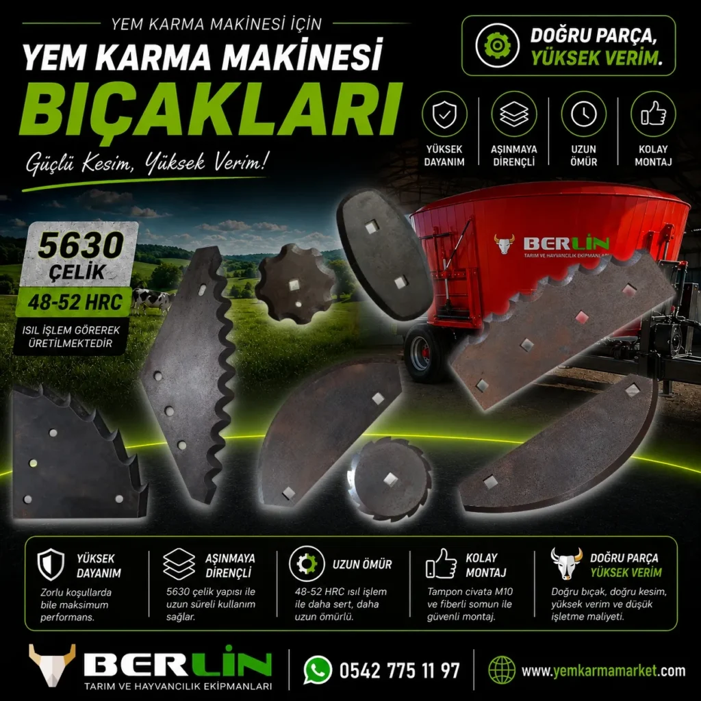 Anasayfa 3 Yem karma bıçakları