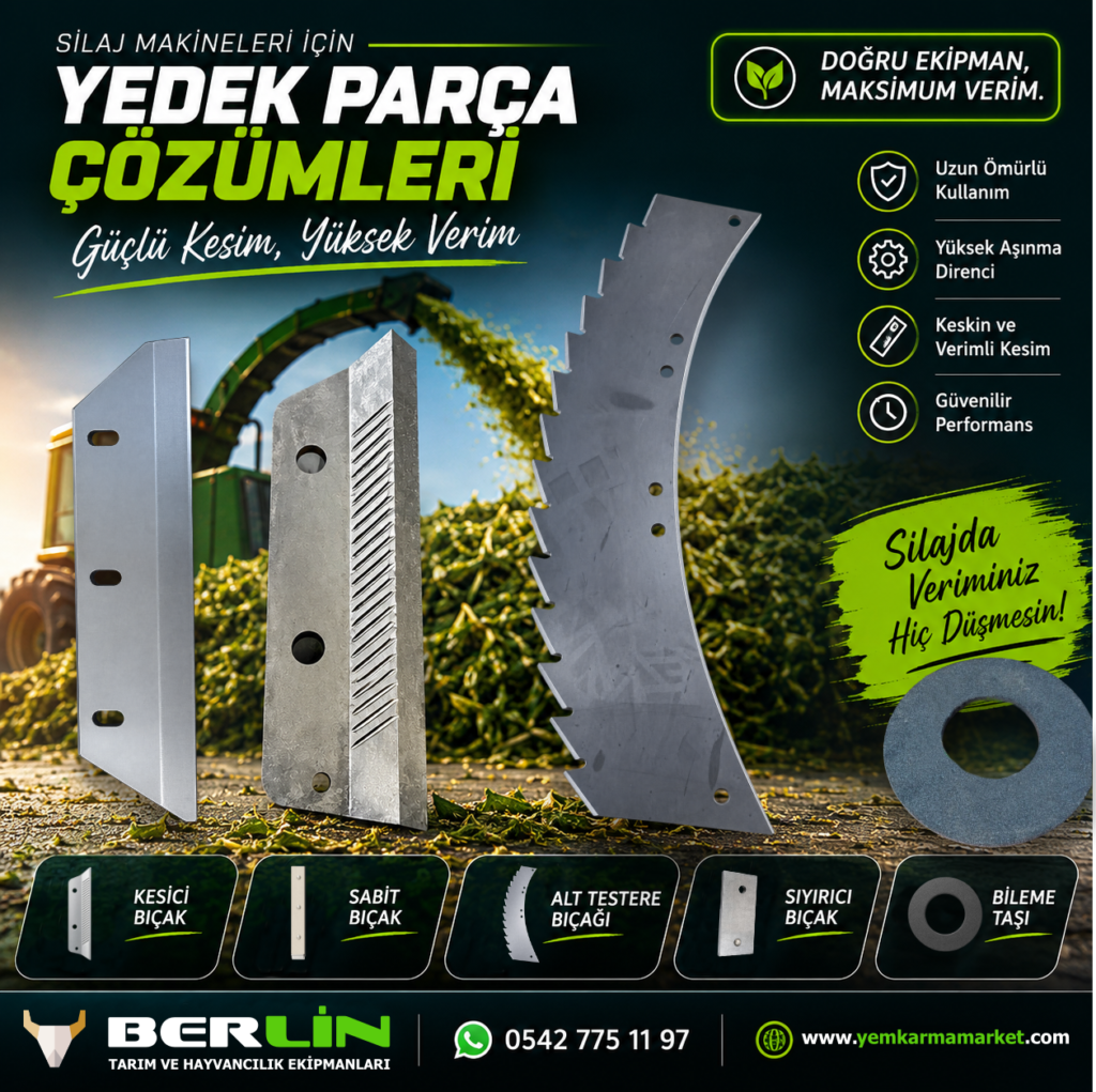 Anasayfa 7 Silaj bıçağı