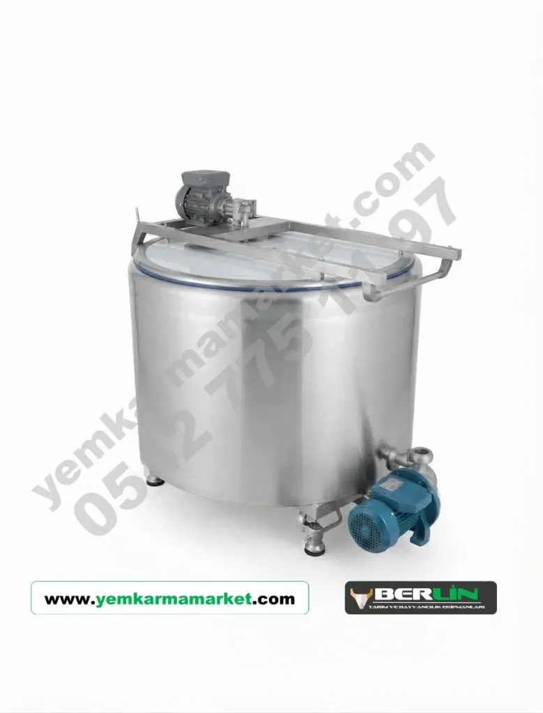 Süt Sağım Sistemleri 1 Süt Soğutma Tankı